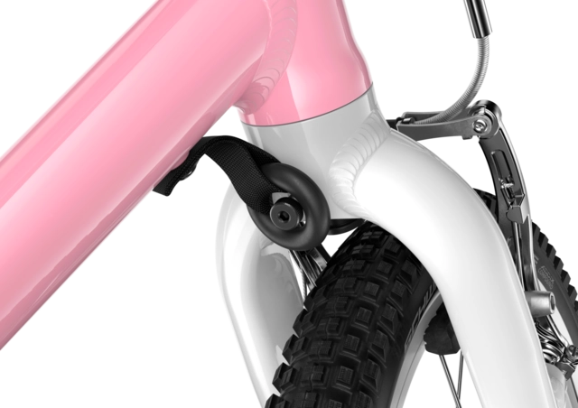 Woom Go 3 Automagic 16" Powder Pink 6,1kg, 4-6 år, 105-120cm 