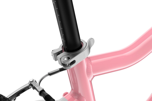 Woom Go 4 20" Powder Pink 7,8kg, 6-8 år, 115-130cm 