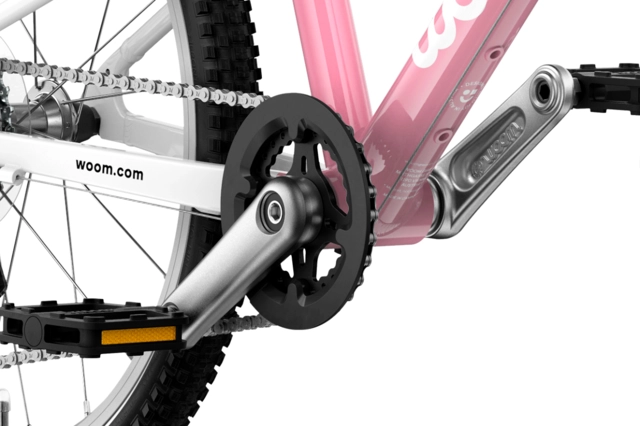 Woom Go 4 20" Powder Pink 7,8kg, 6-8 år, 115-130cm 