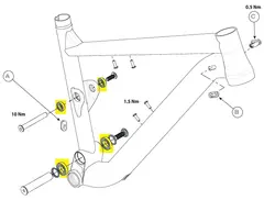 Stomper FS Link/CS/SS/Pivot bearing GT Stomper FS 2023-&gt;