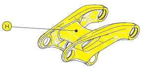 GT Sensor Suspension Link 29/27,5+ Black Sensor MY19-21 