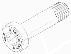 Husqvarna Shock Mount Screw HC1 - HC5 