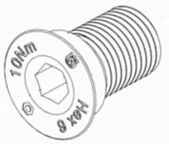 Skrue til link Husqvarna HC4/HC5