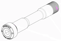 Husqvarna Main Pivot Bolt LC1 - LC6/MC1 - MC5 