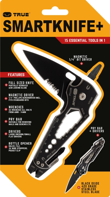 True Smartknife+ Black 