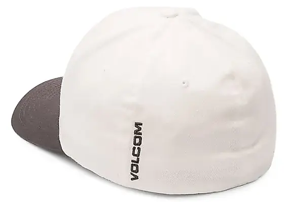 Volcom Full Stone Flexfit Hat Dirty White - S/M 