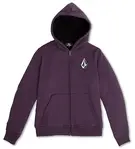 Volcom Iconic Stone Lined Mulberry - S/8år