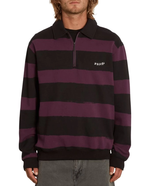 Volcom Nevermine Crew Mulberry