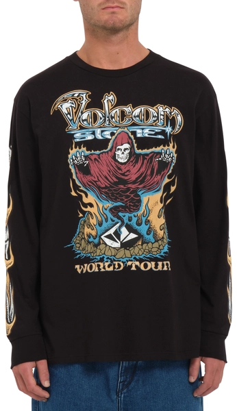 Volcom Stone Ghost LS Tee Black