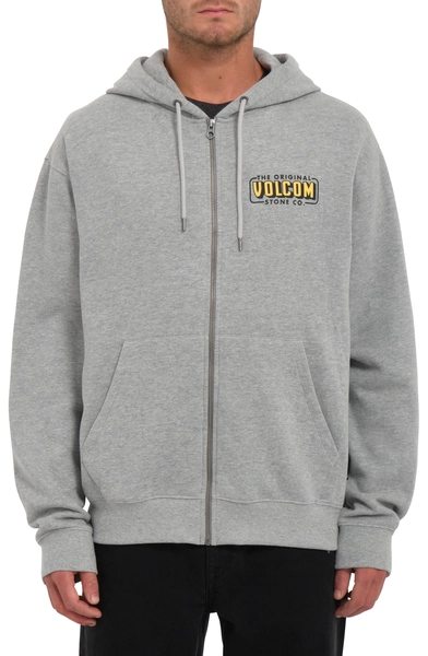 Volcom Watanite Zip Fleece Heather Grey