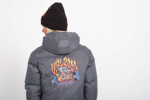 Volcom Iconic Jacket Black - L/12år 