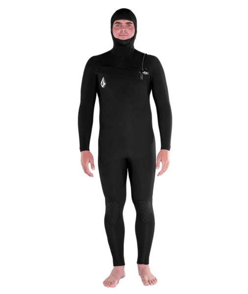 Volcom 5/4/3mm Hood Chestzip Fullsuit Black