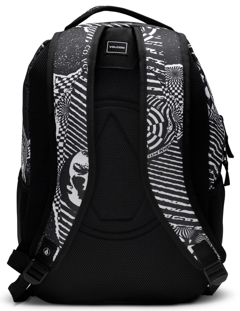 Volcom Everstone Skate Backpack Black/White - One Size 