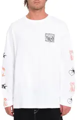 Volcom FA Keutchi LS Tee White - M