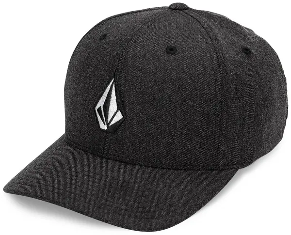 Volcom Full Stone Hthr Flexfit Hat Charcoal Heather