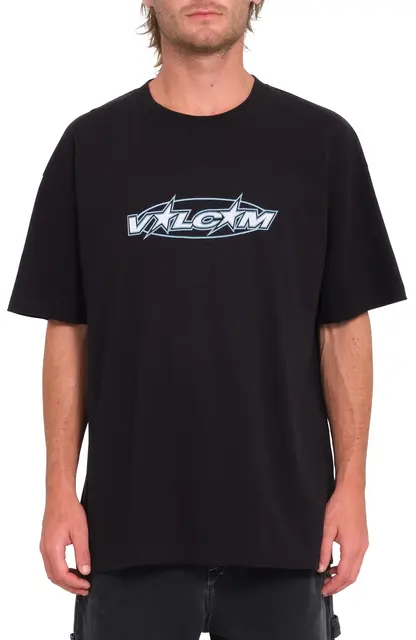 Volcom Ovstone Loose SS Tee Black - M 