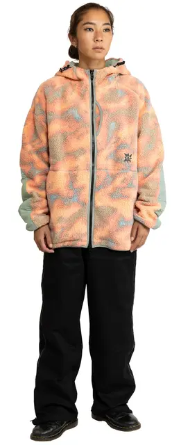 Volcom TT B Iguchi Zip Fleece Tigerlily - M 