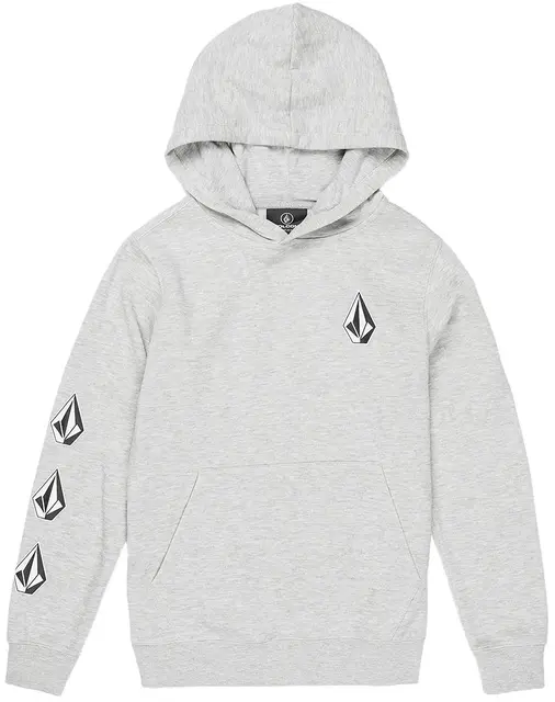 Volcom Iconic Stone Pullover Heather Grey - L/12år 