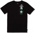 Volcom Udder Space SS Tee Black - L/12&#229;r