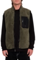 Volcom Muzzer Fuzzar Vest Wintermoss - L