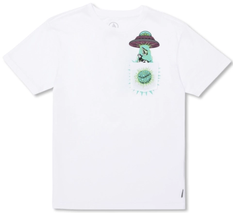 Volcom Udder Space SS Tee White