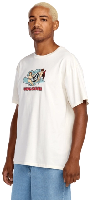 Volcom Cherubs SS Tee Off White - M 