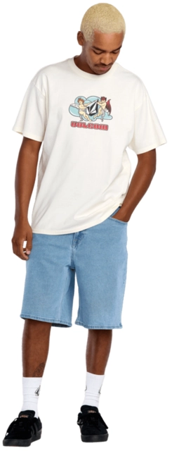 Volcom Cherubs SS Tee Off White - M 