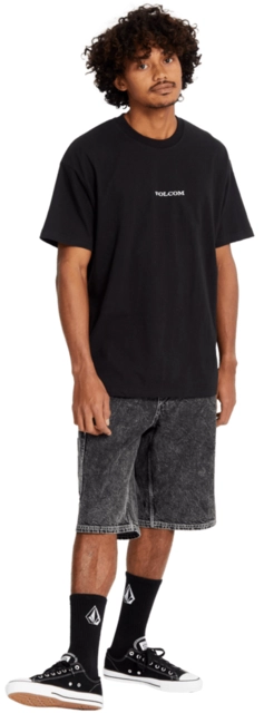 Volcom Stone Loose SS Tee Black - L 