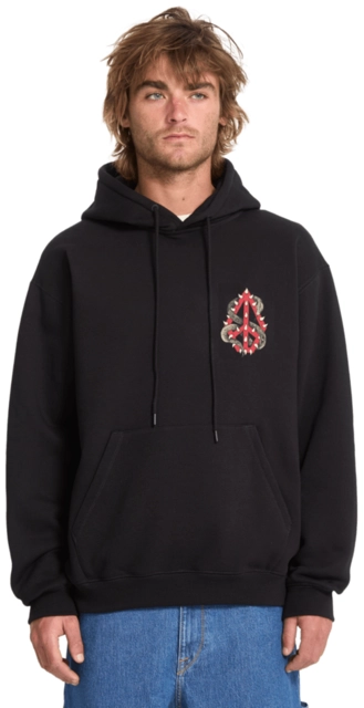 Volcom Watanite Pullover Black - L 