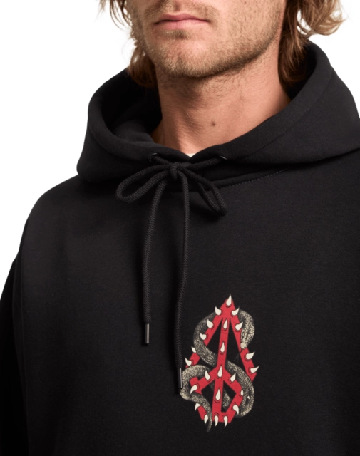 Volcom Watanite Pullover Black - L 