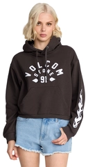 Volcom 1991 Mini Hoodie Vintage Black - L