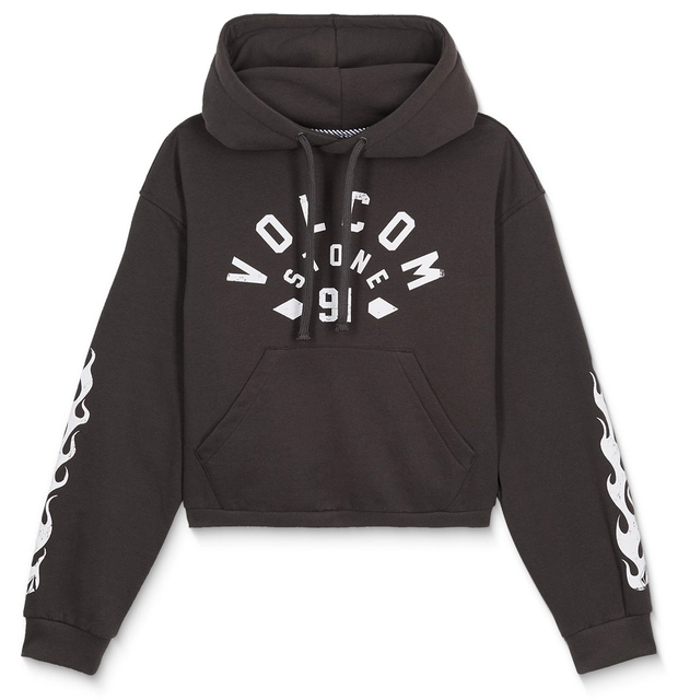 Volcom 1991 Mini Hoodie Vintage Black - L 