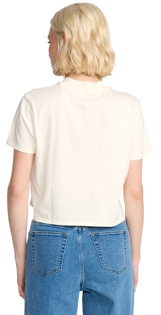 Volcom Dial Crop Tee Bone - L 