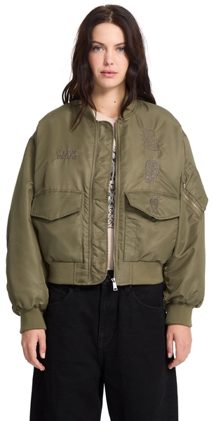 Volcom FA Vaderetro Bombers Jkt Wintermoss