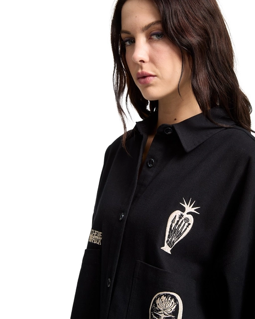 Volcom FA Vaderetro Dress Black - L 