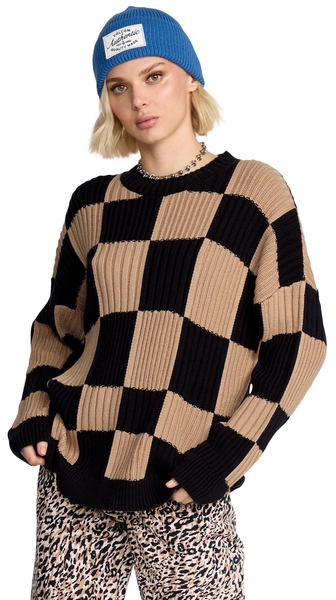 Volcom Tripnotic Sweater Black Combo