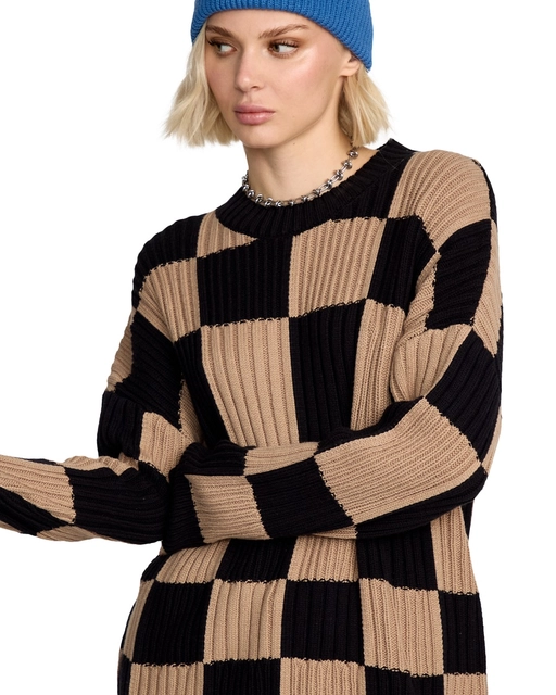 Volcom Tripnotic Sweater Black Combo - L 