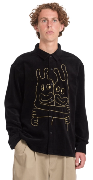 Volcom FA Ozzy Cord LS Black