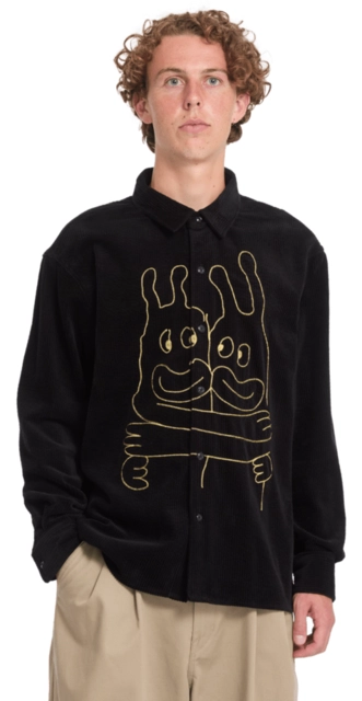 Volcom FA Ozzy Cord LS Black - L 