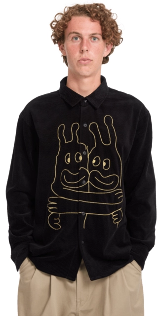 Volcom FA Ozzy Cord LS Black - L 