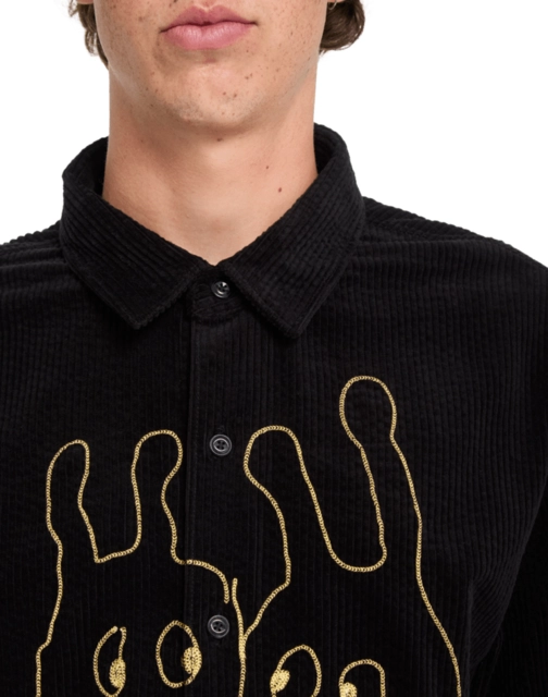 Volcom FA Ozzy Cord LS Black - L 