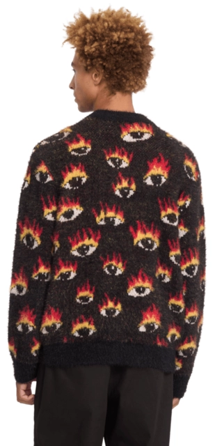 Volcom FA Ozzy Sweater Eyes Black - L 