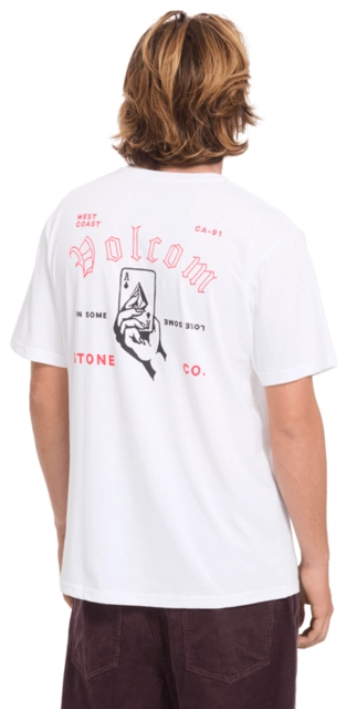 Volcom Winsome Basic SS Tee White - L 