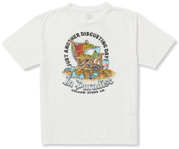 Volcom Skate Vitals Collin P SS Tee Off White