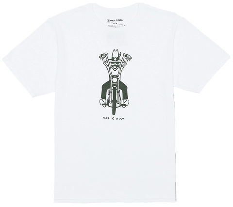 Volcom Stone Drifter SS Tee White