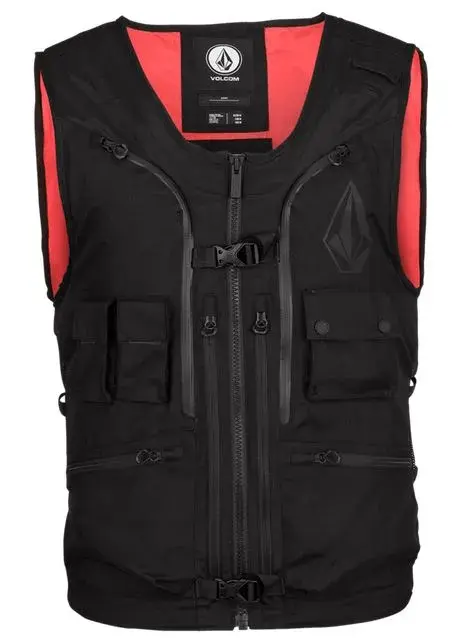 Volcom Iguchi Slack Vest New Black - S 