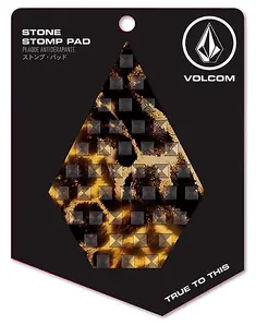 Volcom Stone Stomp Pad Gold Giraffe - One Size