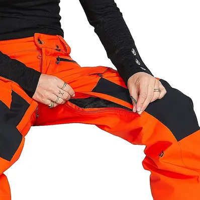 Volcom V.Co AT Stretch Gore-Tex Pant Orange Shock - M 
