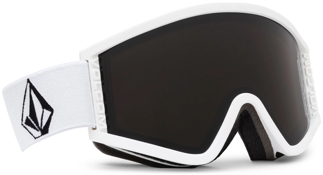 Volcom Hijinx Goggle Matte White/Light Bronze lens 