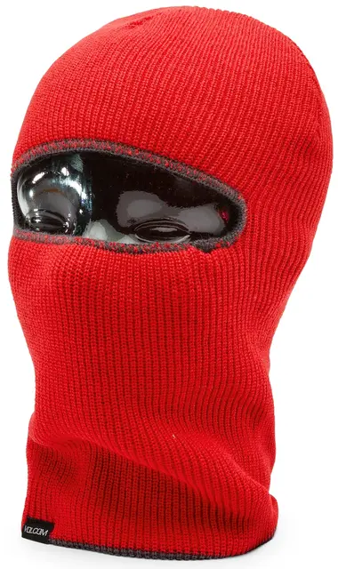 Volcom Two Faced Balaclava Charcoal - One Size 